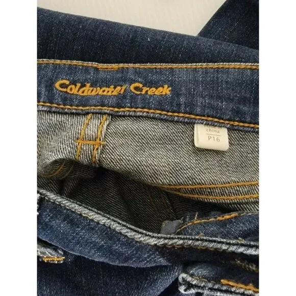 Coldwater Creek Womens Petite Jeans Size 16P - Picture 7 of 7
